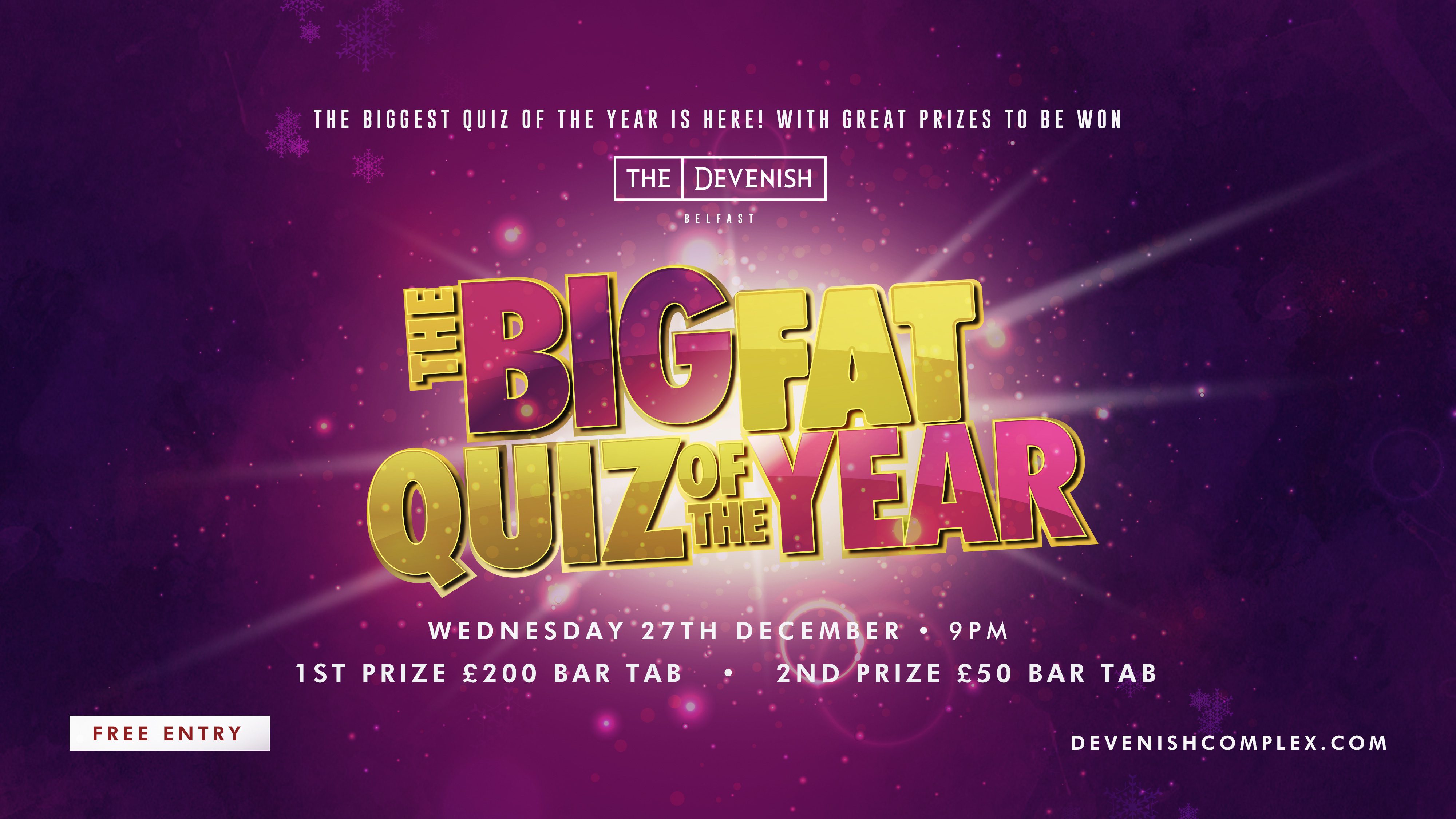 Big Fat Quiz of the Year The Devenish Complex